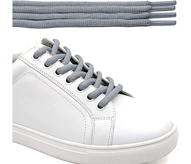 LIVECOOL 4 قطع حذاء رياضي / حذاء مسطح أربطة حذاء رياضي للأحذية الرياضية / أحذية الجري أربطة حذاء دائرية بيضاوية / مسطحة / حذاء رياضي - Image 2