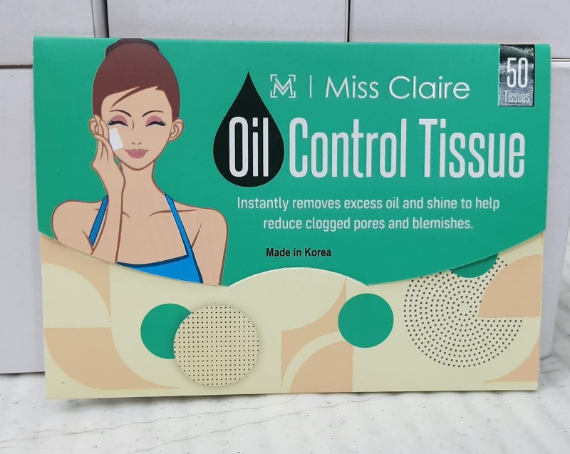 Miss Claire Miss Claire Oil Control Tissue, Brown, 50 Count, Clear, 50 Pieces - Image 5