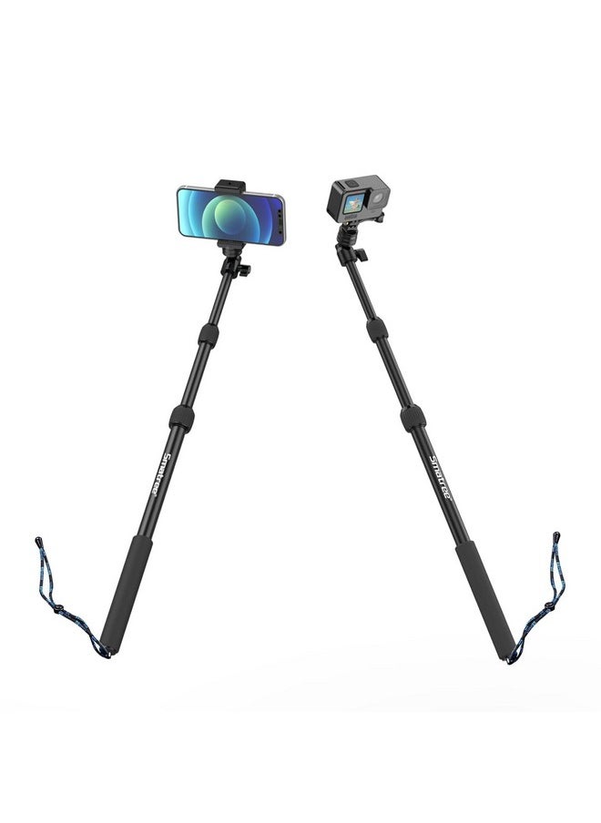 Smatree عصا سيلفي تلسكوبية أحادية القطب متوافقة مع Gopro Hero 12 11 10 Max 9 8 7 6 Session Gopro Hero (2018) Ricoh Theta S V Samsung Gear360 Yi 4K Dji Osmo Action Camera  - Image 1
