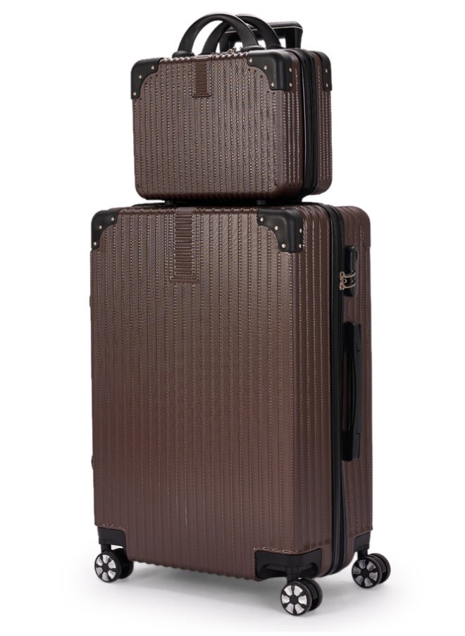 LIMRA Travel bags luggage 4-piece set Brown  - Image 2