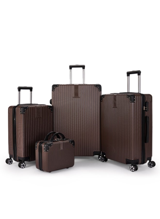 LIMRA Travel bags luggage 4-piece set Brown  - Image 1