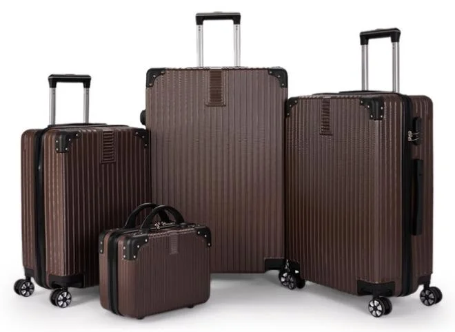 LIMRA Travel bags luggage 4-piece set Brown