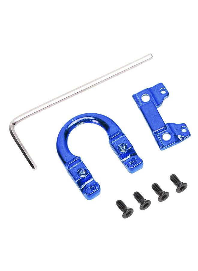 Thoraya Archery Metal D Loop U Shape Ring Metal D Ring Archery Hunting Targeting Shooting Protection Aid Accessories Blue  - Image 1