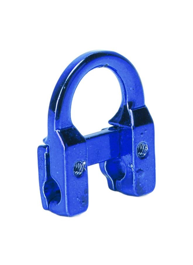 Thoraya Archery Metal D Loop U Shape Ring Metal D Ring Archery Hunting Targeting Shooting Protection Aid Accessories Blue  - Image 5