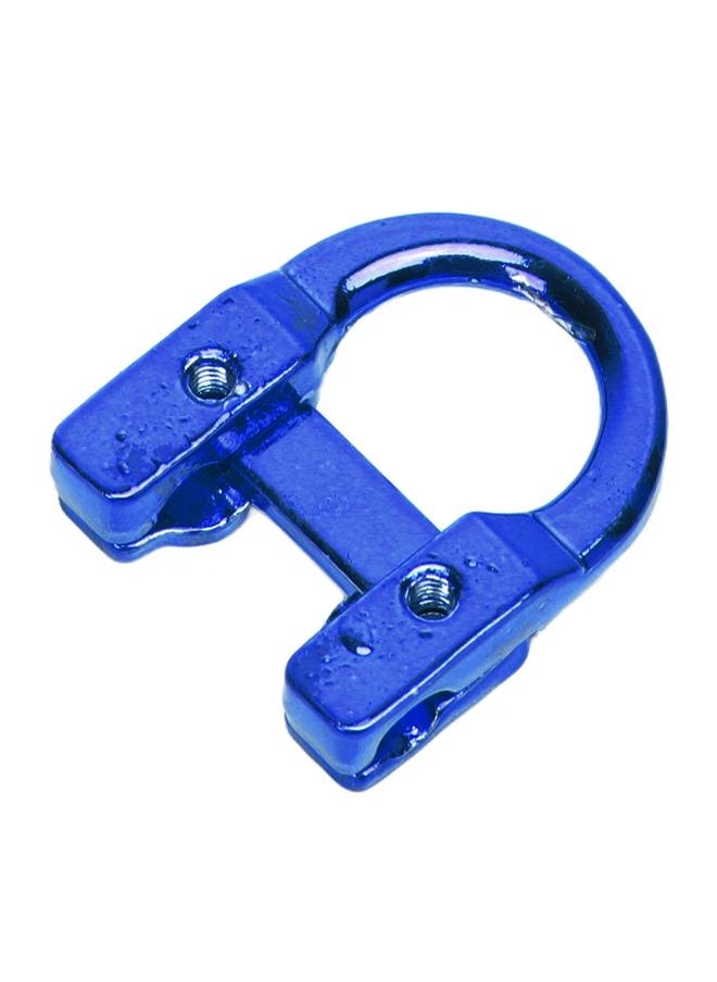 Thoraya Archery Metal D Loop U Shape Ring Metal D Ring Archery Hunting Targeting Shooting Protection Aid Accessories Blue  - Image 3