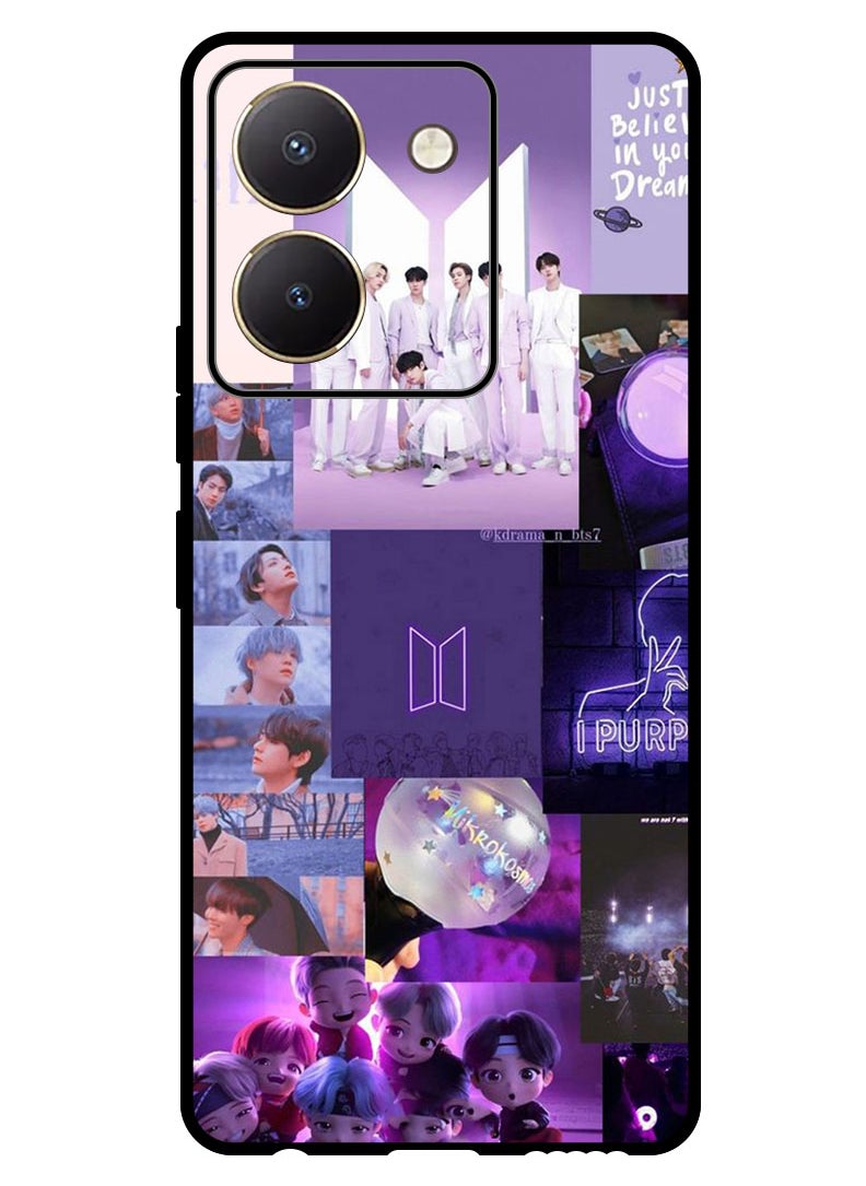 Theodor - Protective Case Anti Scratch Shock Proof Bumper Cover For Vivo Y27s BTS collage - Image 1