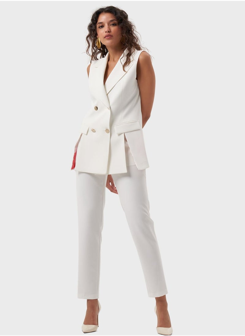 MIZALLE - Button Detailed Vest - Image 1
