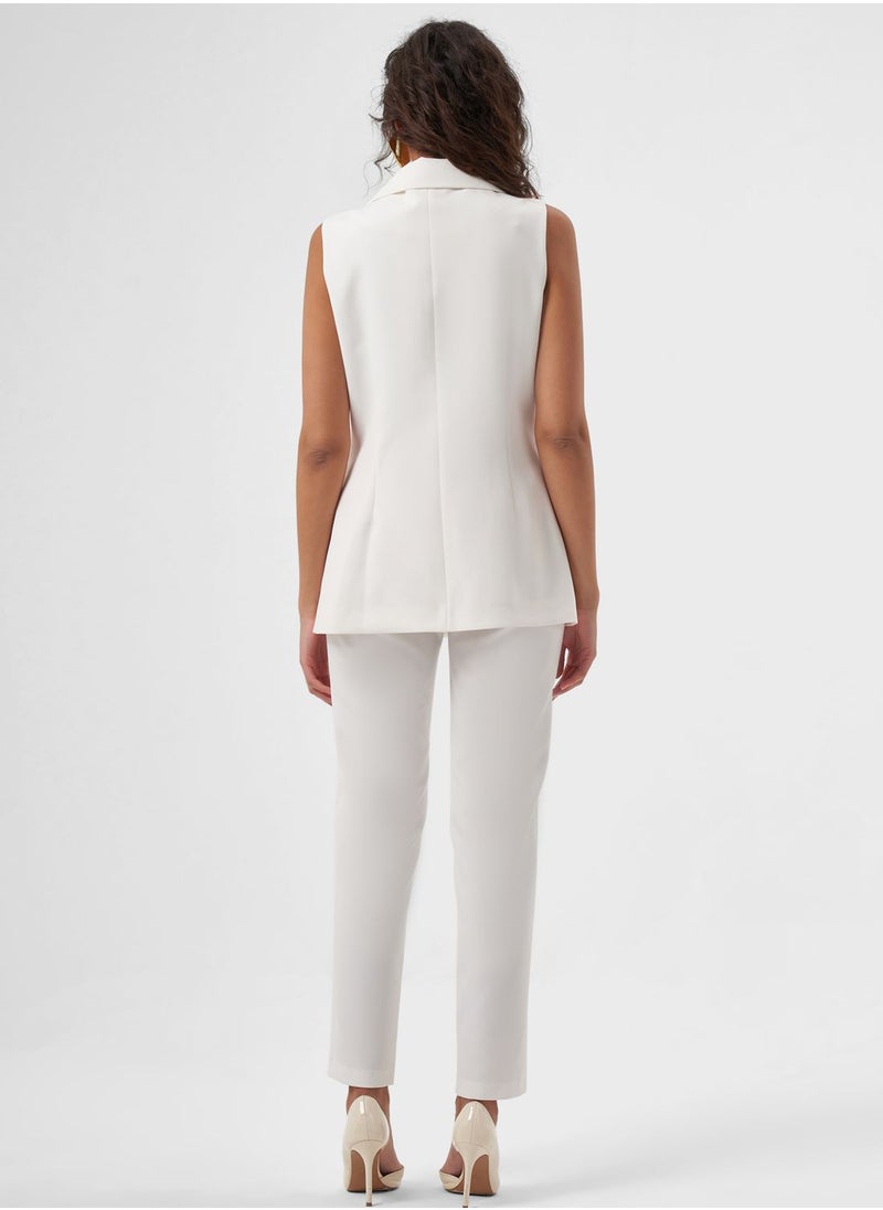 MIZALLE - Button Detailed Vest - Image 1