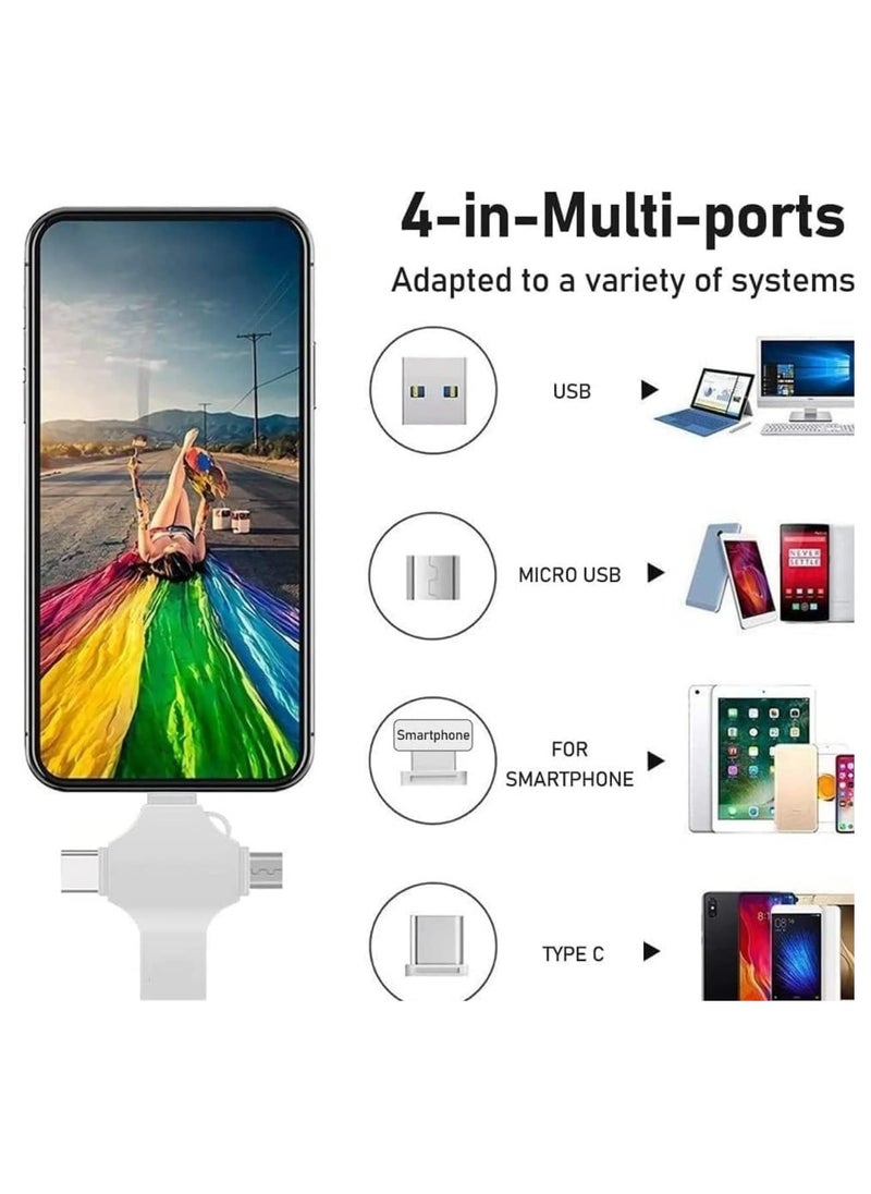 Bukela USB Flash Drive Photo Stick32GB - 4 in 1 USB 3.0 High Speed Thumb Drive Memory Stick Portable Jump Drive Storage Device for iPhone/IPad/Computer/Laptop/PC/Android External Data Storage  - Image 5