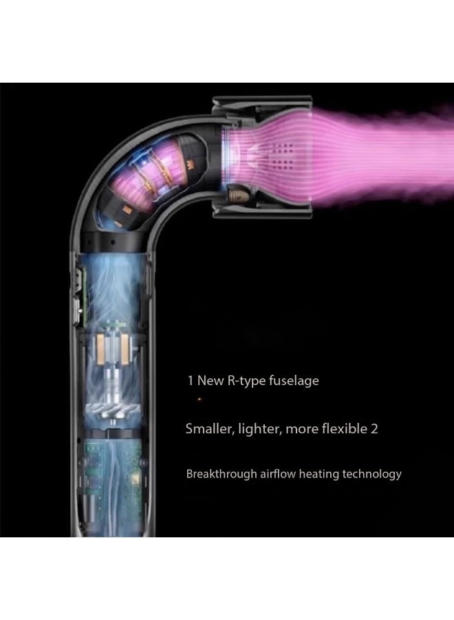 general 1200W Professional Ionic Hair Dryer - Fast Drying Blower Hair Dryer with Thermo-Control, Low Noise, Includes Hair Diffuser and Concentrator for Perfect Styling 1200W - Image 2