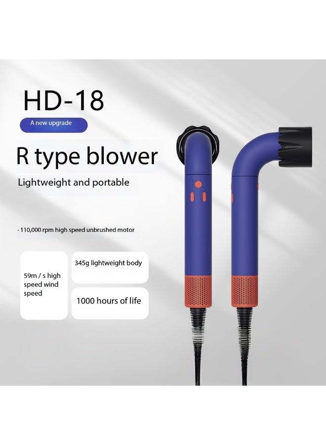 general 1200W Professional Ionic Hair Dryer - Fast Drying Blower Hair Dryer with Thermo-Control, Low Noise, Includes Hair Diffuser and Concentrator for Perfect Styling 1200W - Image 3