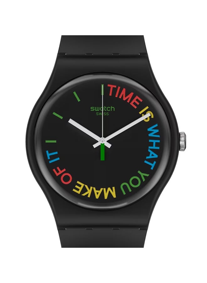 Swatch ساعة unisex مصنوعة من مواد حيوية كوارتز FREETID - Image 1