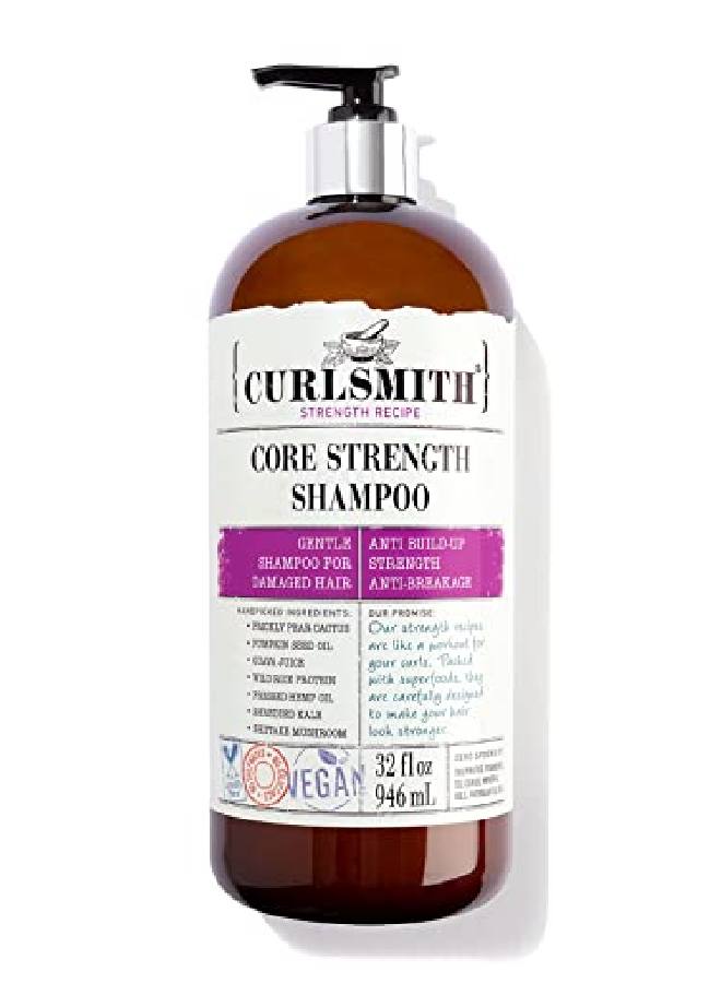 CURLSMITH شامبو Core Strength غني بالبروتين اللطيف للاستخدام المتكرر (32 أونصة سائلة) - Image 2