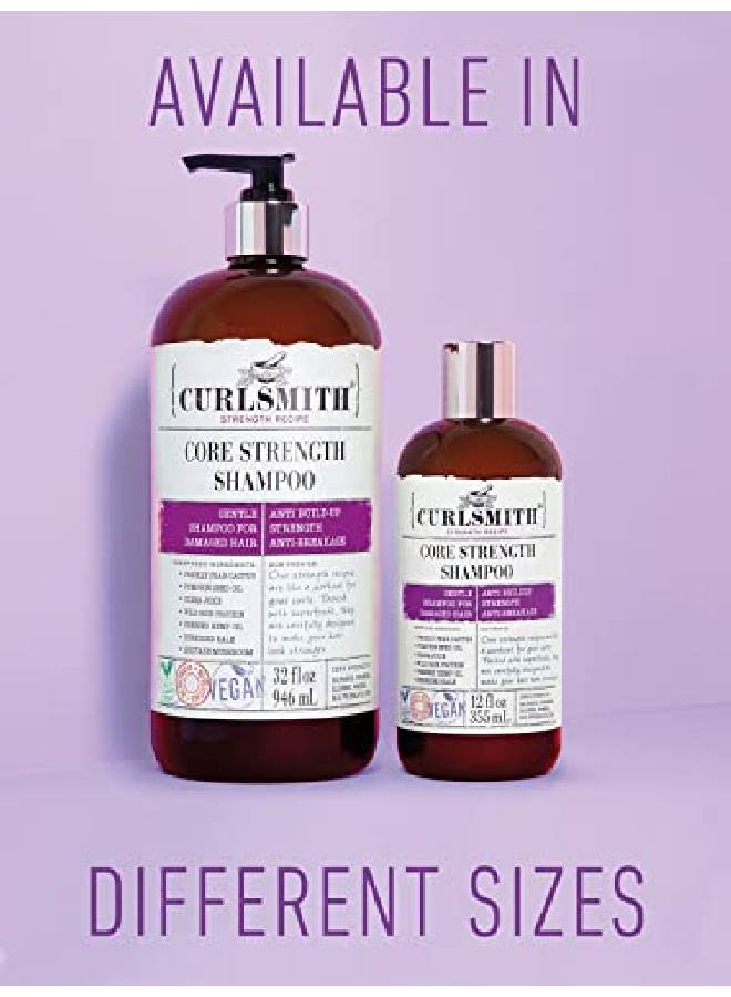 CURLSMITH شامبو Core Strength غني بالبروتين اللطيف للاستخدام المتكرر (32 أونصة سائلة) - Image 5