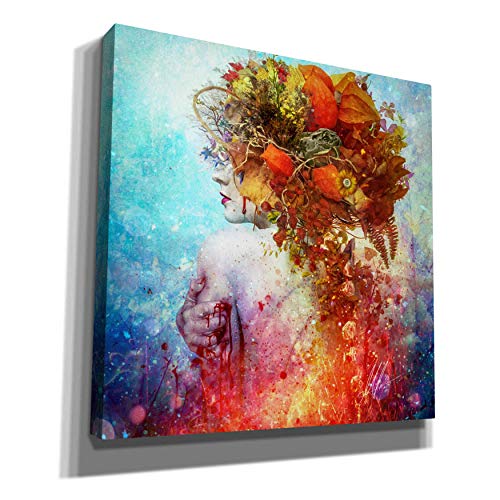 Cortesi Home 'Compassion' by Mario Sanchez Nevado, Canvas Wall Art, 18"x18" - Image 3