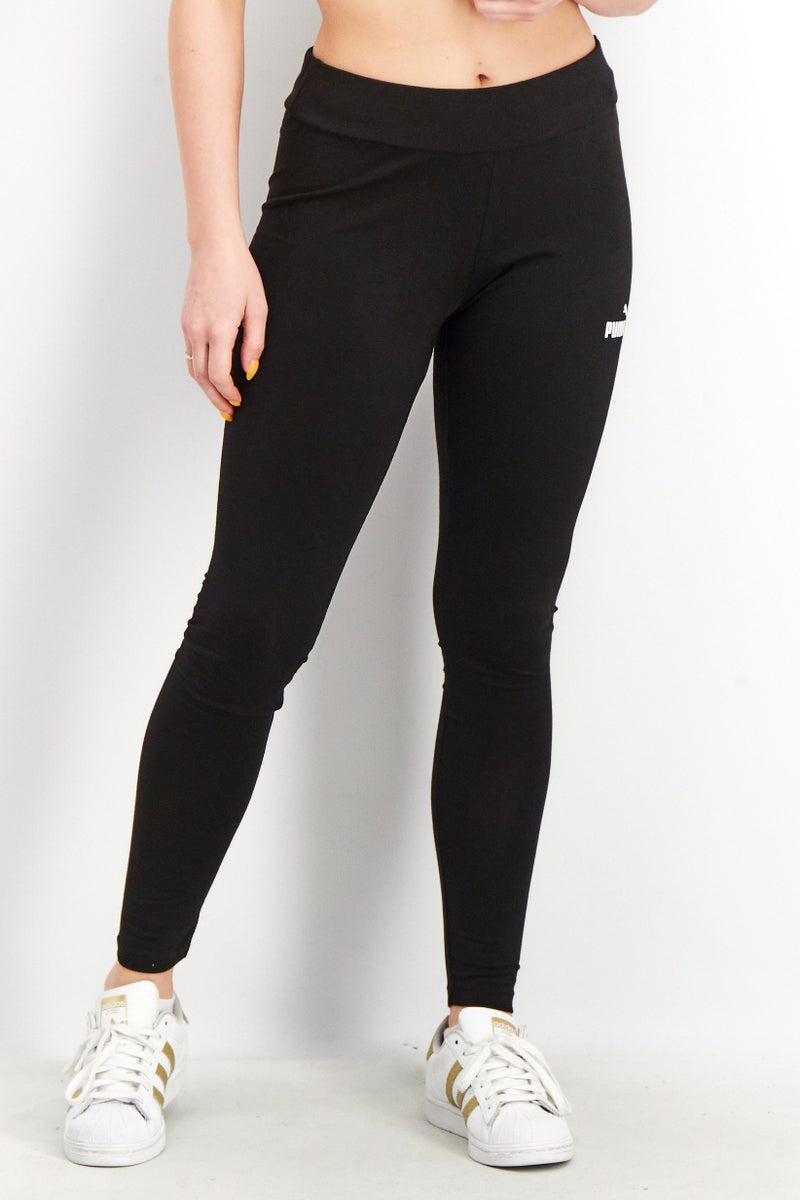 PUMA  leggings تدريب أساسية ضيقة للنساء، سوداء - Image 1