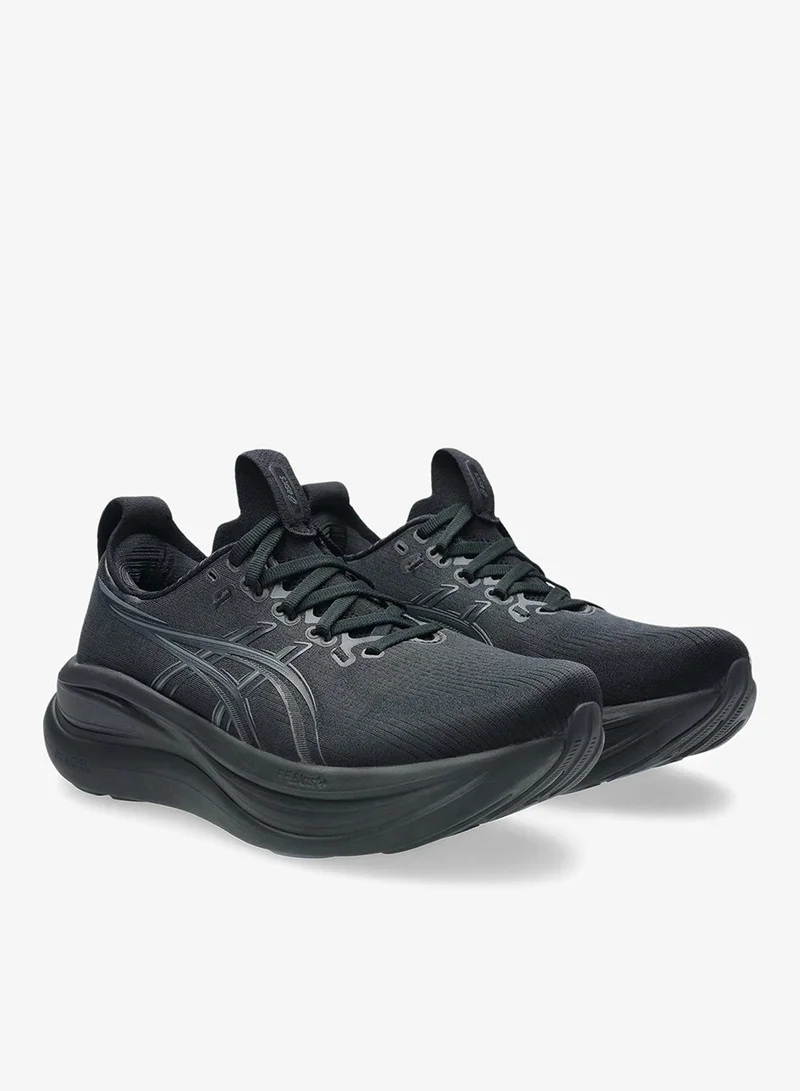 Asics BLACK/GRAPHITE GREY Gel-Nimbus 28 for Women | Best Price UAE