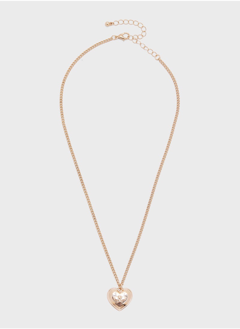 Ginger Layered Heart Necklace  - Image 2
