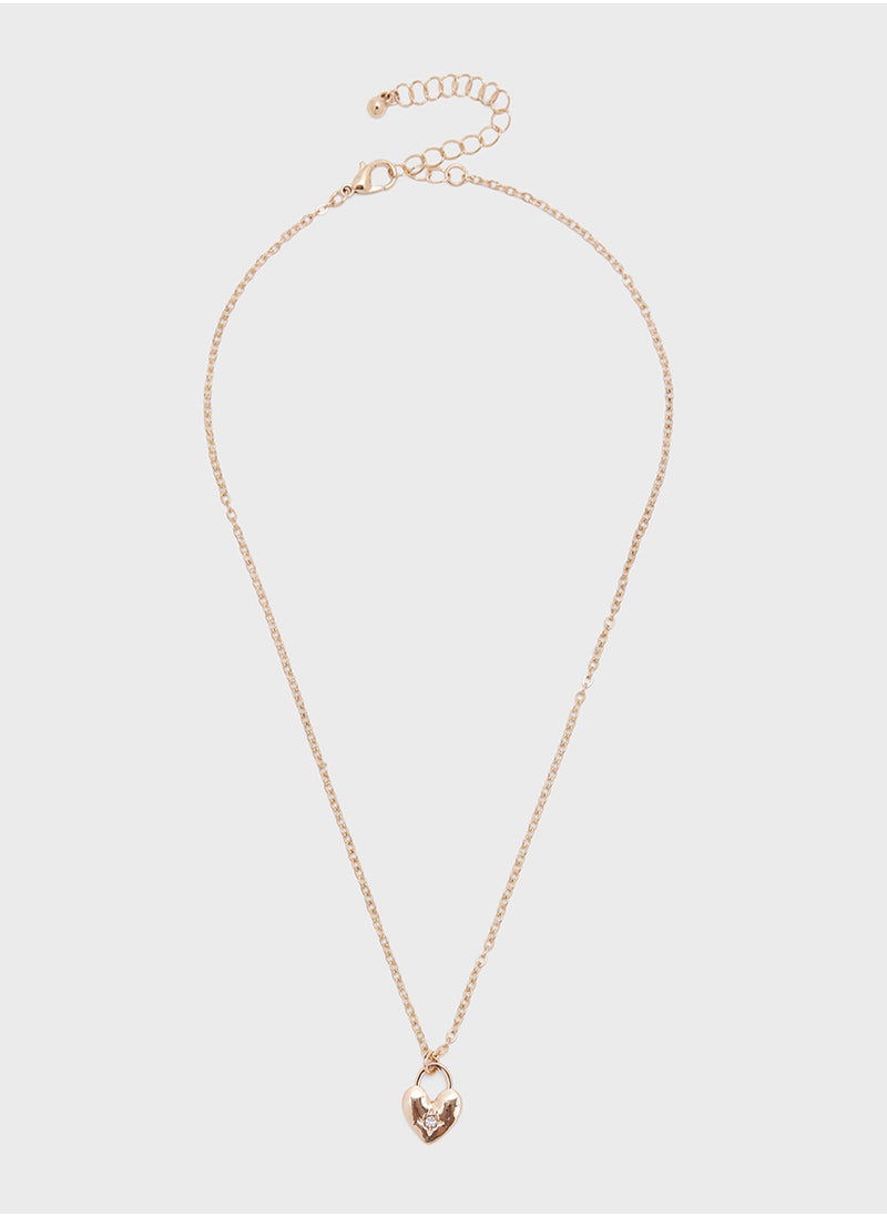 Ginger Layered Heart Necklace  - Image 3