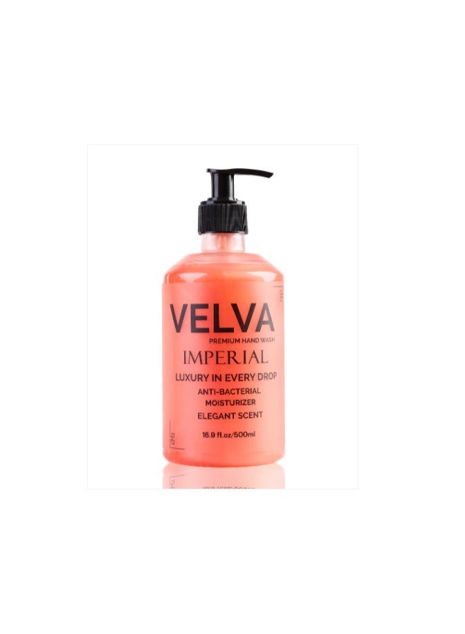 VELVA Premium hand wash platinum - 500ml & Premium hand wash Elixir - 500 ml & Premium hand wash Imperial - 500ml & Premium hand wash rose - 500 ml & Premium hand wash Emerald - 500 mlBundle - Image 4