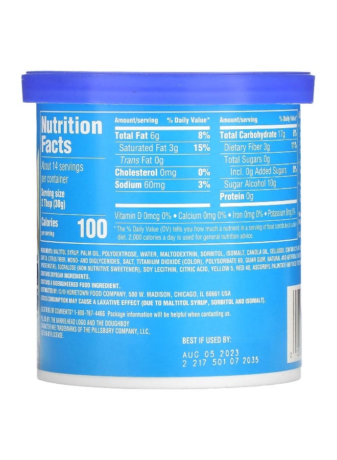 Pillsbury, Zero Sugar, Premium Frosting, Vanilla, 15 oz (425 g) - Image 2