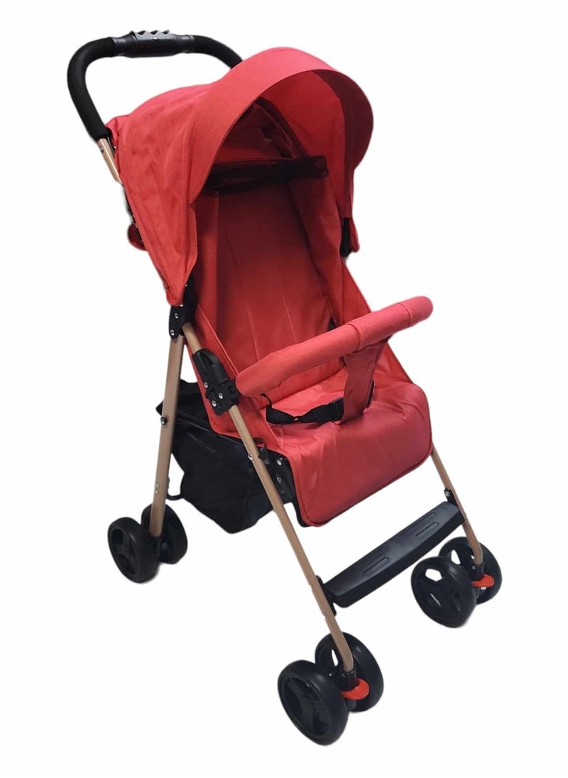 BABYCARA - Lightweight Stroller with Adjustable Seat and Convenient Storage Basket - Image 1