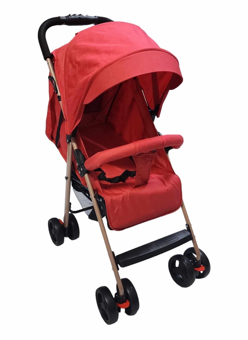 BABYCARA - Lightweight Stroller with Adjustable Seat and Convenient Storage Basket - Image 1