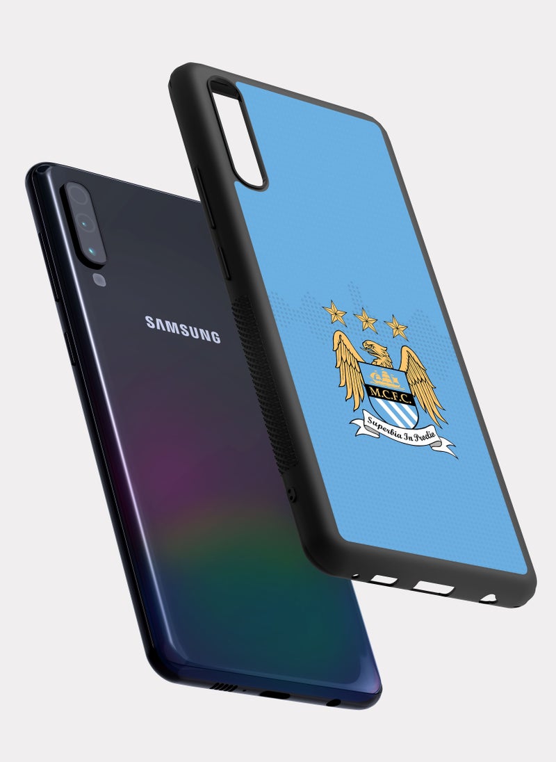 PXLAAT - Samsung Galaxy A70 case cover Manchester City Club - Image 1