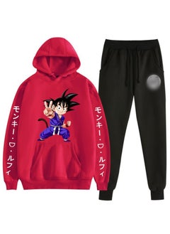 KUYING New Dragon Ball Hooded Hoodie Set  - Image 1