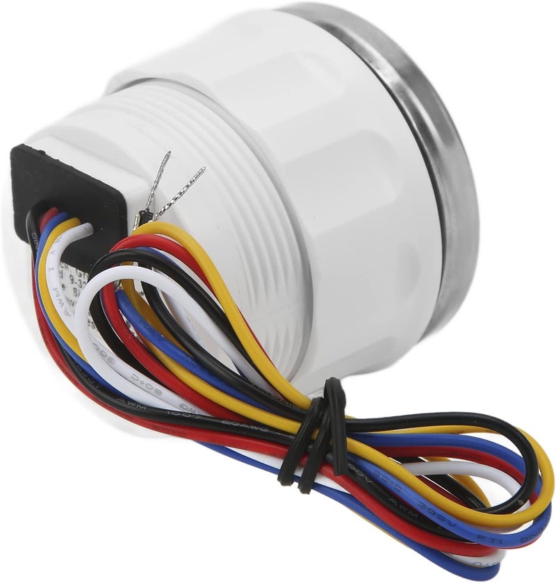 52mm Temperature Gauge with 7 Color Backlight Universal 1600 22Ω for Marine Automotive and Industrial Applications - Image 3