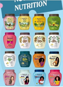 SKALA Skala Amido de Milho 2 in 1 Vegan Hair With Corn Strach Treatment Cream hydrates and repairs damaged hair 1000g ( Brazil )  - Image 5