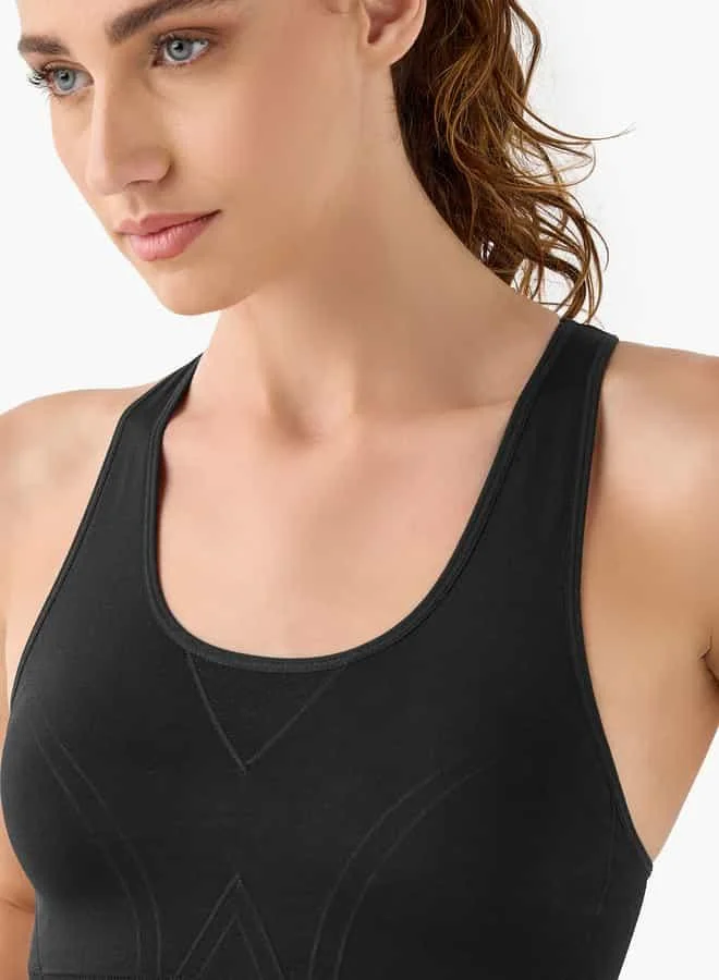 ADOT by Splash Textured Sports Bra