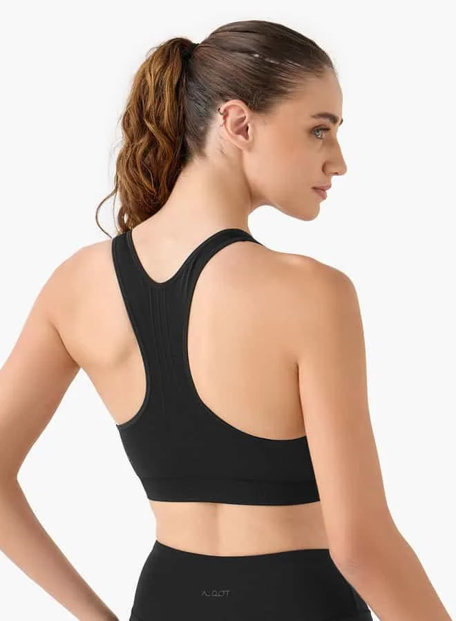 ADOT by Splash Textured Sports Bra