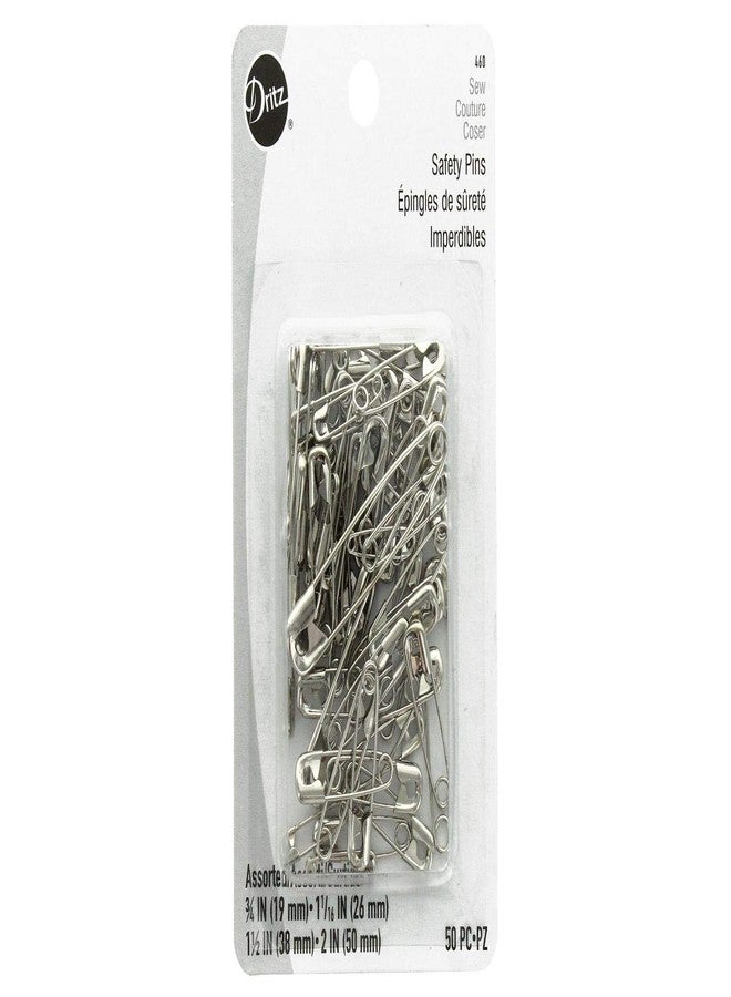 Dritz Safety Pins 50 pc. Assorted - Image 1