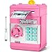 Vcertcpl Piggy Bank for Boys Girls Vcertcpl ATM Coin Bank Money Saving Box with Password Kids Safe Money Jar with Auto Grab Bill Slot Birthday Gifts Toys Bank for 6 7 8 9 10 11 12 Year Old Girls Boys - Image 2