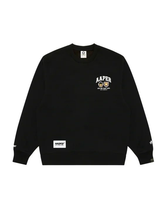 AAPE AAPER crew neck sweatshirt