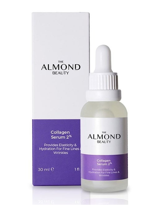 Collagen Serum 2% Provides Elasticity & Hydration For Fine Lines & Wrinkles
