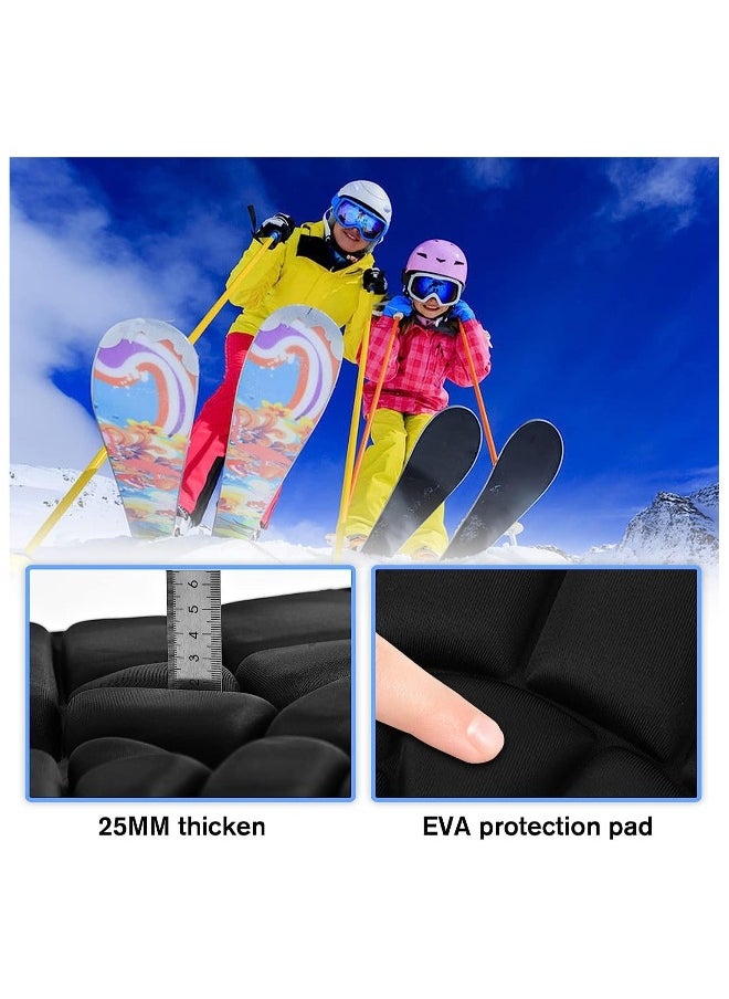 Generic Kids EVA Hip Protective Padded Shorts, Children Anti‑Drop Pad for Skating Skiing, Skateboarding, Shooting, Boxing, Outdoor Sports, Hip And Tailbone 3D Protection  - Image 2