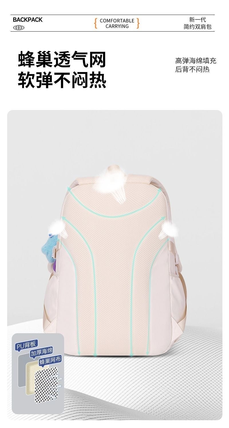 New Style School Backpack for Boys and Girls, 1-3 Grade,  Large Capacity, Waterproof Lightweight Spine-Protective Wear-Resistant Breathable - Image 5