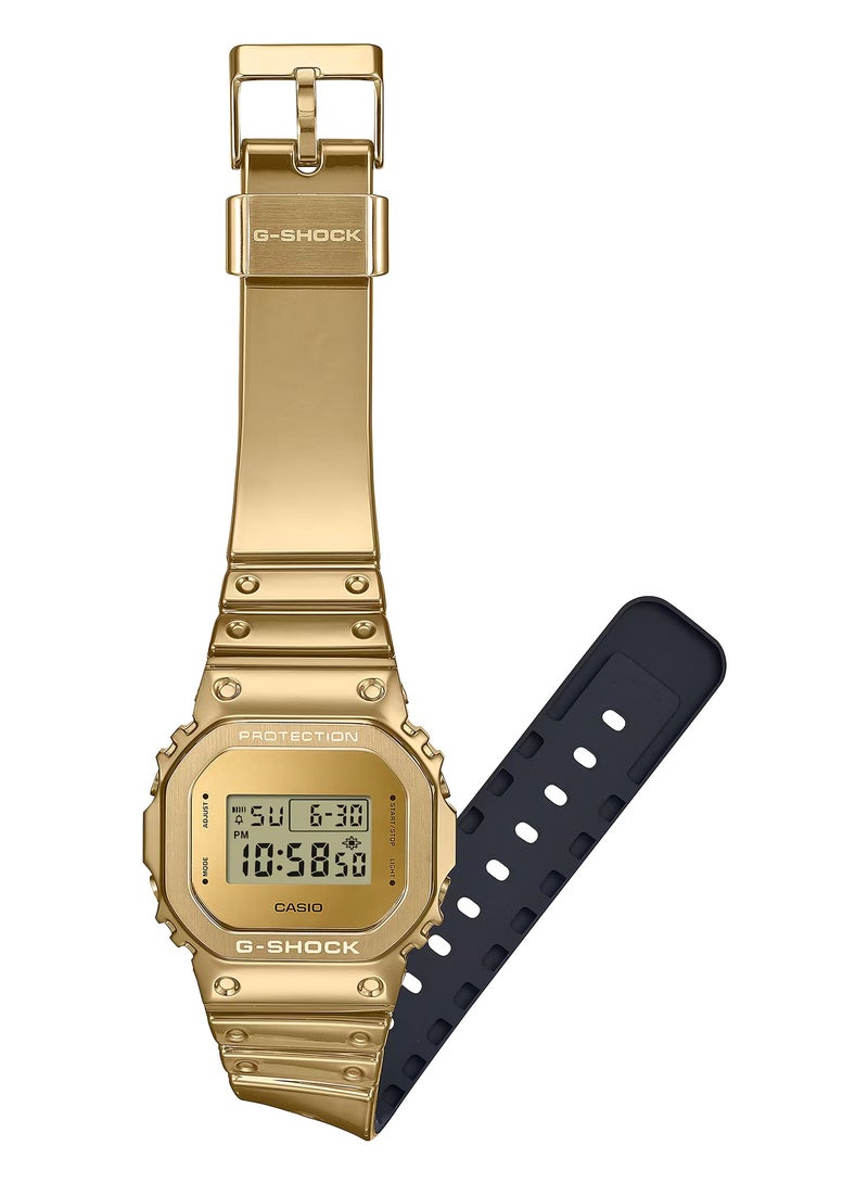 G-SHOCK Digital Resin Band Fine Metallic Series Watch GM-5600YMG-9 - Image 5