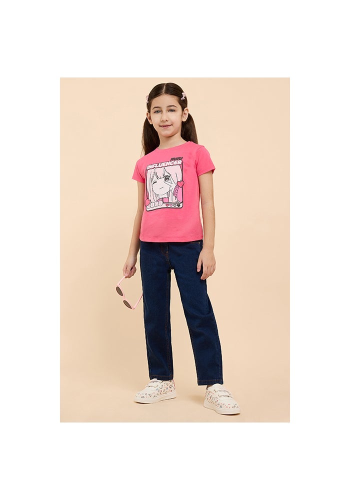 R&B Washed Straight Fit Jeans with Button Closure - Image 2