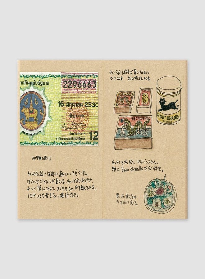 Designphil Travelers Company Traveler's Notebook Refills, Kraft Paper, 2 Pack, Passport Size 14373006 - Image 2