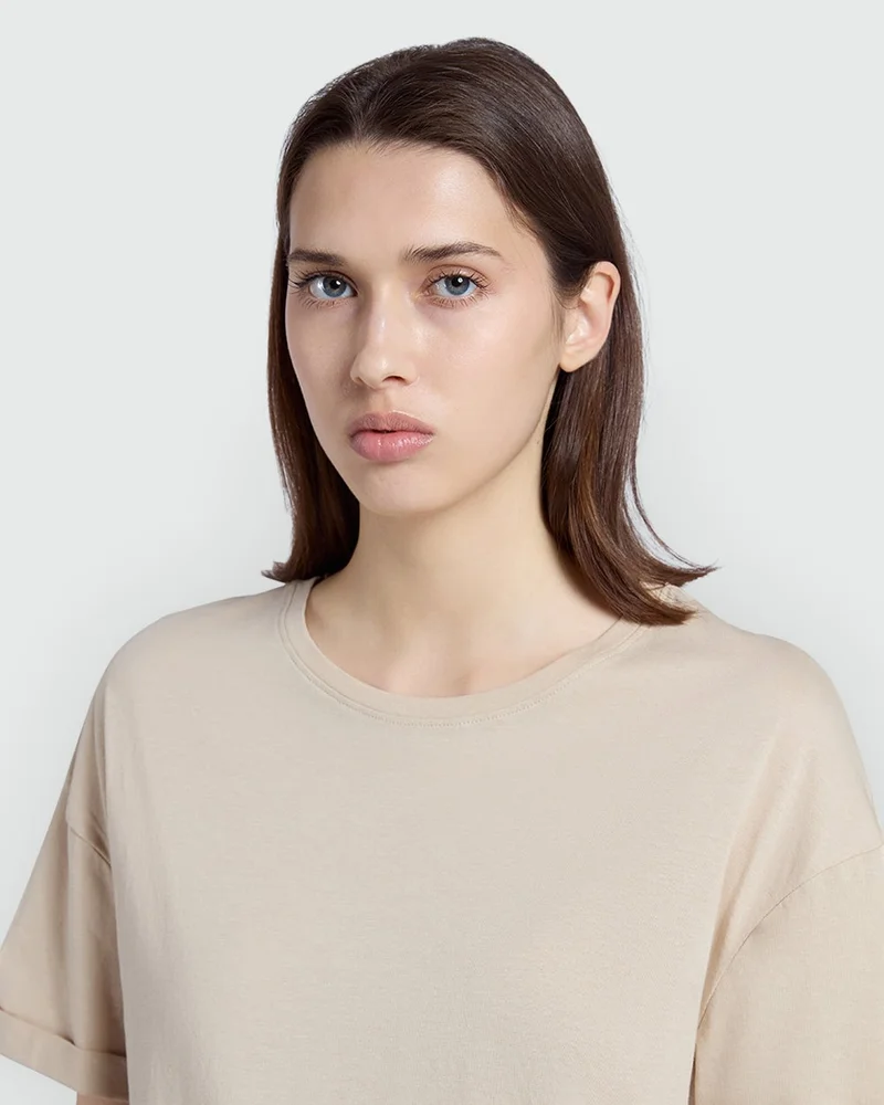 Ovs  Woman Boxy Summer Sand Tee for Women | Best Price UAE