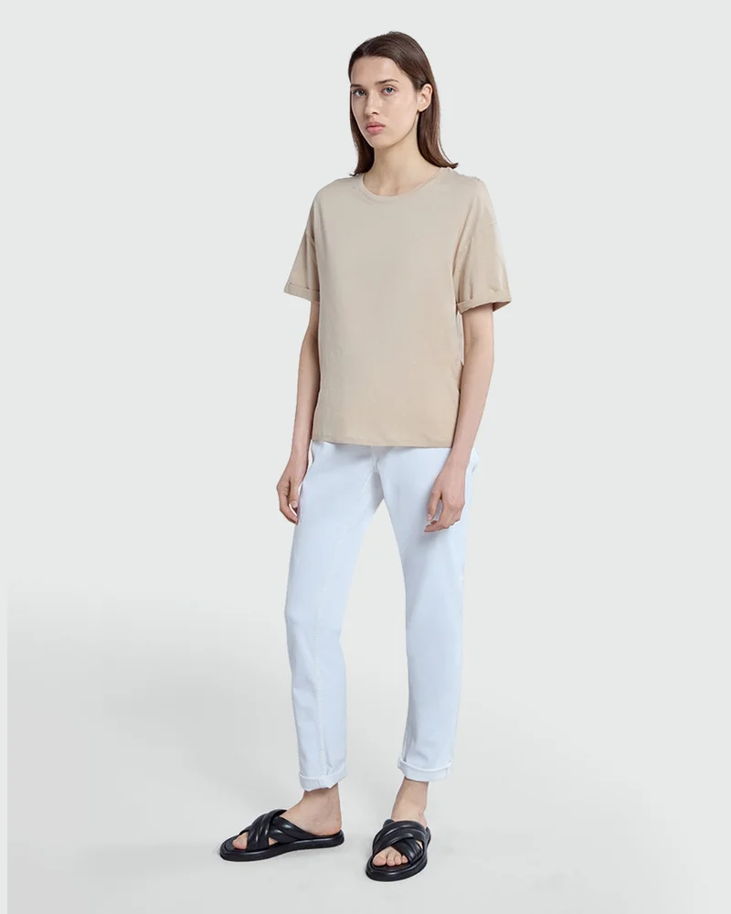 Ovs  Woman Boxy Summer Sand Tee for Women | Best Price UAE