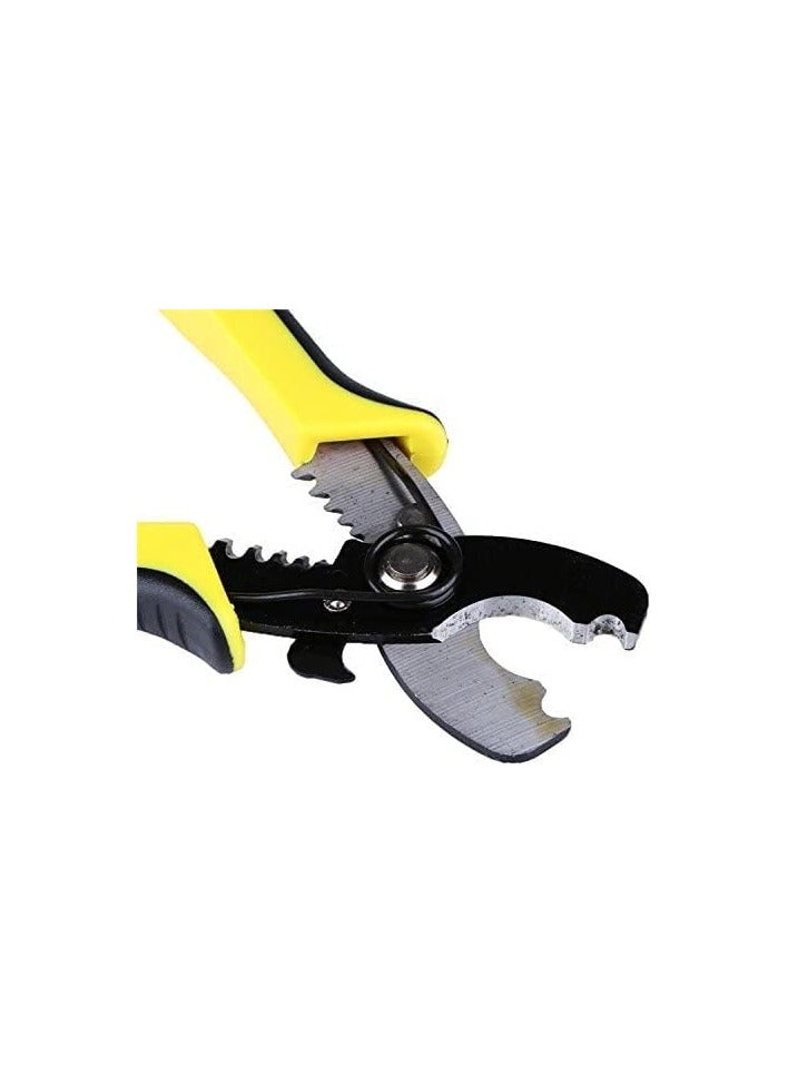 Wire Stripper Decrustation Pliers 2 in 1 Cutter Peeling Crimper - Image 3
