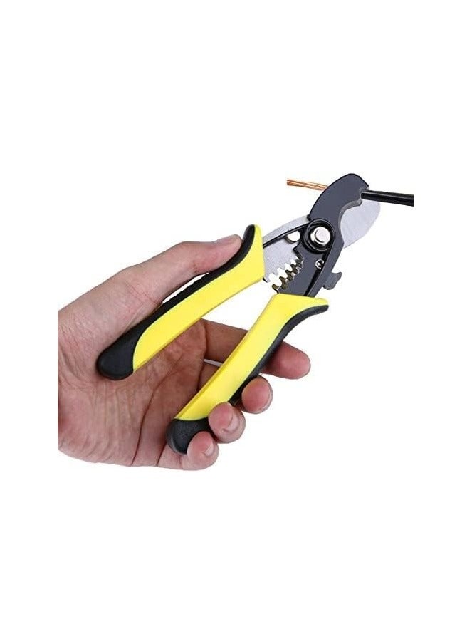 Wire Stripper Decrustation Pliers 2 in 1 Cutter Peeling Crimper - Image 4