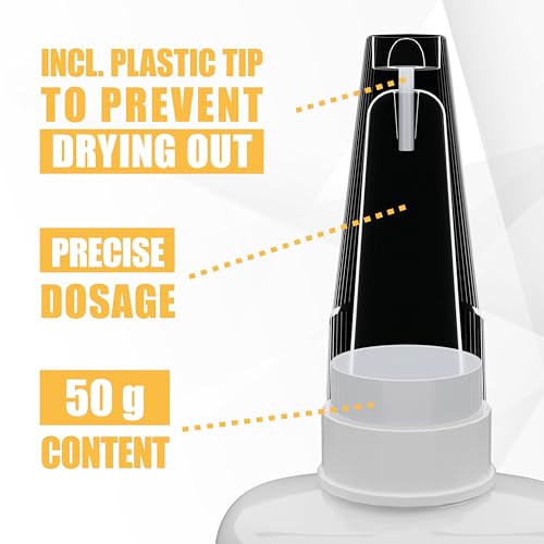 KRAFTPROTZ 3D Printer Super Glue Thin for PLA, ABS, PETG, TPU & Nylon – 1.76 oz XXL – Capillary Action, Ultra Fast-Drying & Clear – Perfect for Resin, RC Parts, Cracks & Fine Detail Fixes - Image 4