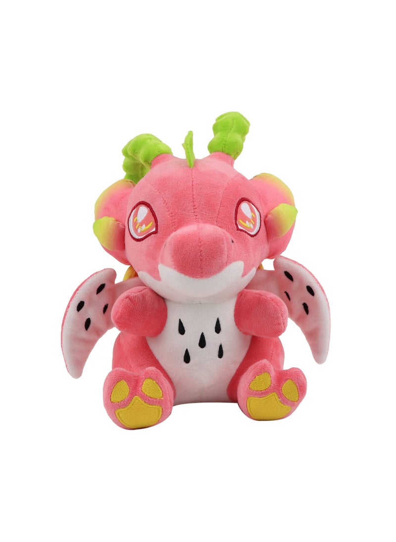 Kahopy Kahopy Dragon Fruit Plush Toys  Cute Stuffed Animals Plush with Adorable Wings  Cuddly Pillow Gifts for Girls Kids Birthday  - Image 1