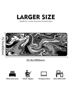 Joshberg Large Size Mouse Pad Gaming Mouse Pad 900*400*3mm  - Image 3