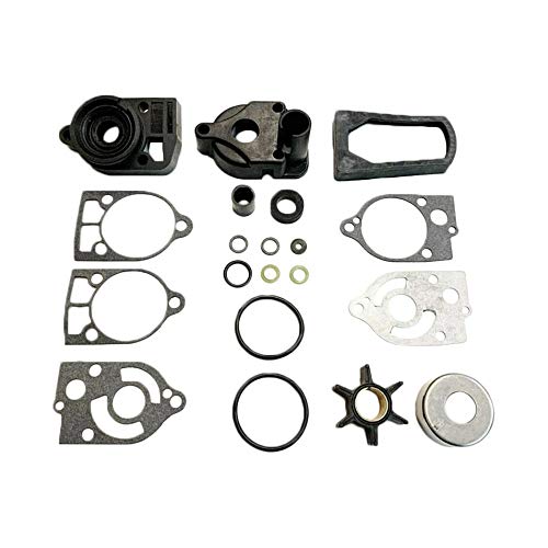 AA A.A Water Pump Impeller Kit + Exhaust Tube Seal for Mercury 30 35 40 45 50 60 65 70-46-77177A3, 18-3324 - Image 5